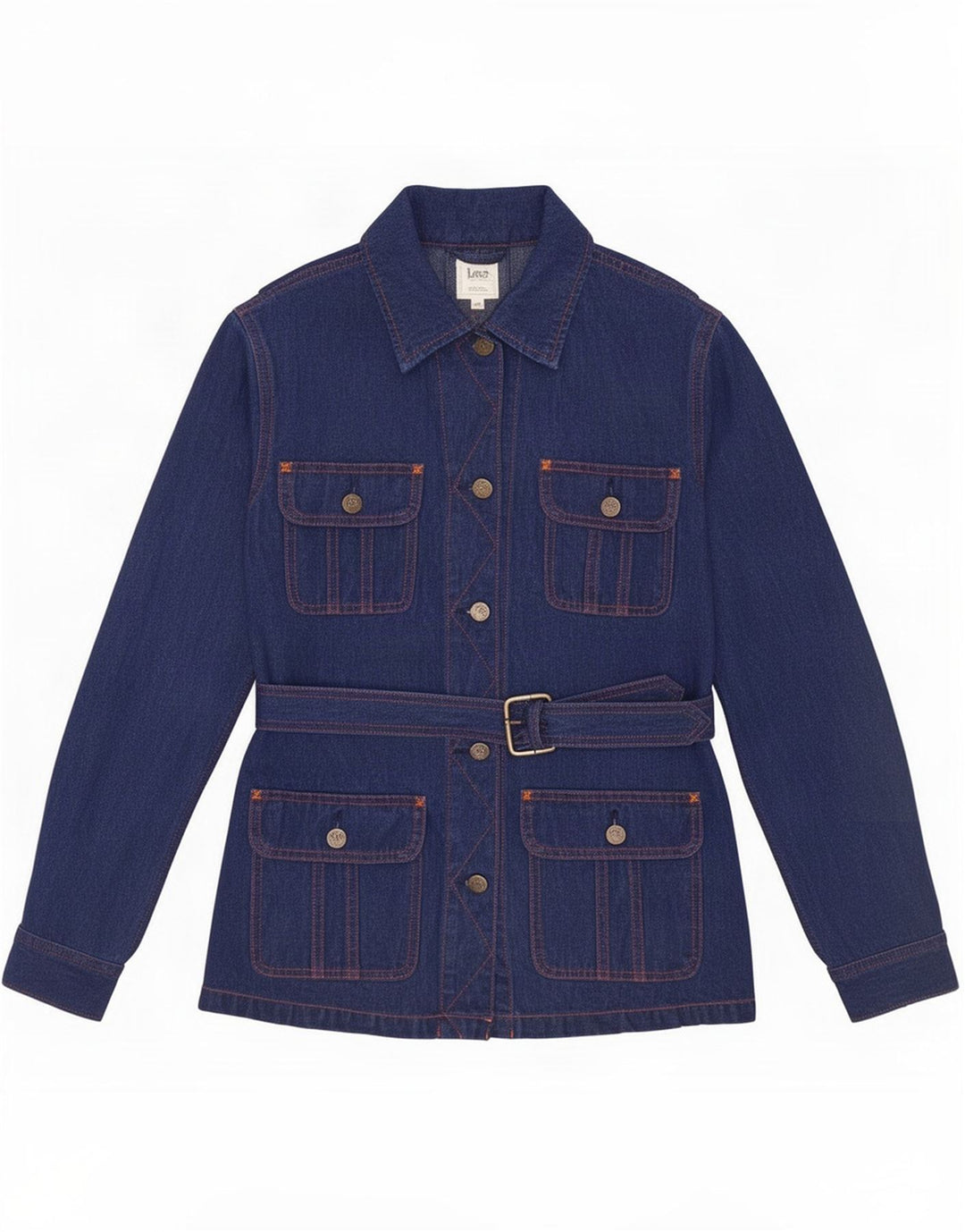 Lee Damen Jeansjacke UK 6 XS Blau