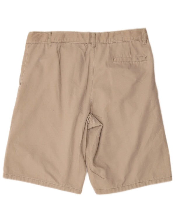 Izod Damen Chinoshorts UK 10 Small W32 Beige Baumwolle