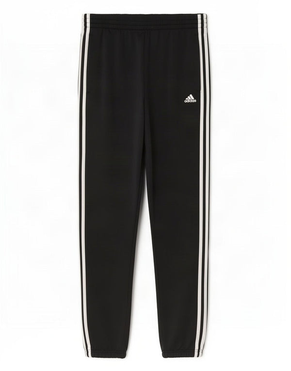 Adidas Jungen-Trainingshose, Jogginghose, 13–14 Jahre, schwarzes Polyester