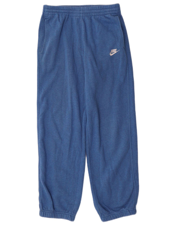 NIKE Jungen-Trainingshose, Jogginghose, 13–14 Jahre, XL, blaue Baumwolle