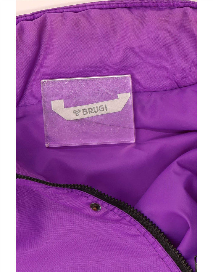 Brugi Herren Regenjacke UK 44 2XL Lila Colourblock Polyester