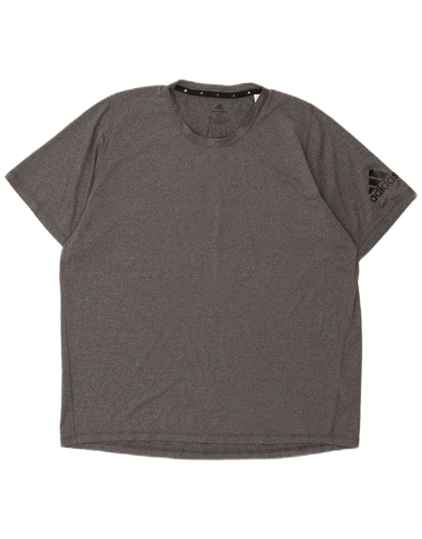 Adidas Herren Aeroready T-Shirt Top XL Grau Polyester