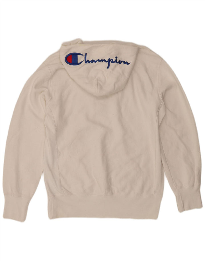 Champion Herren Kapuzenpullover XL, weiße Baumwolle