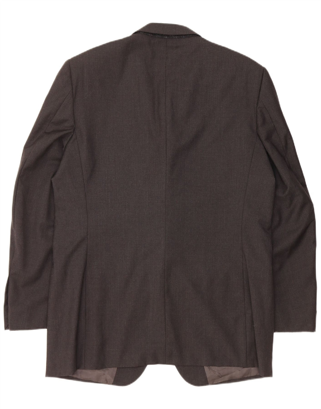 CARLO PIGNATELLI Herren 3-Knopf-Blazerjacke UK 40 Große schwarze Wolle