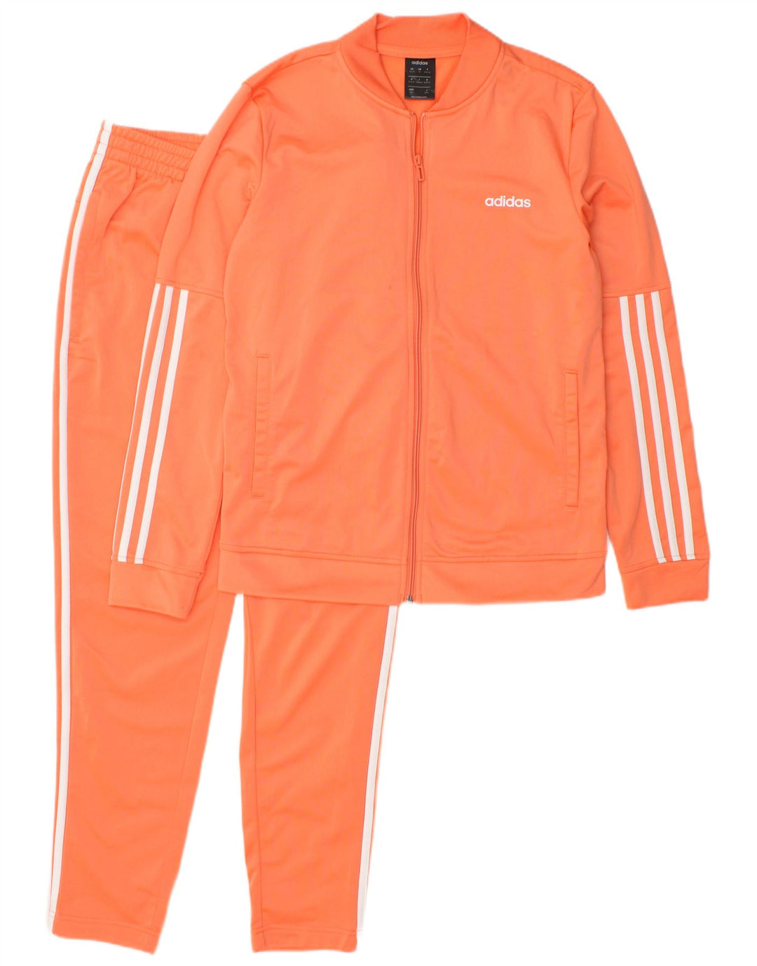 ADIDAS Damen-Trainingsanzug, UK 12/14, Mittelorange, Polyester