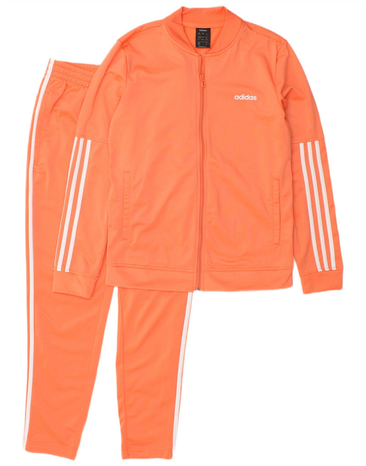 ADIDAS Damen-Trainingsanzug, UK 12/14, Mittelorange, Polyester