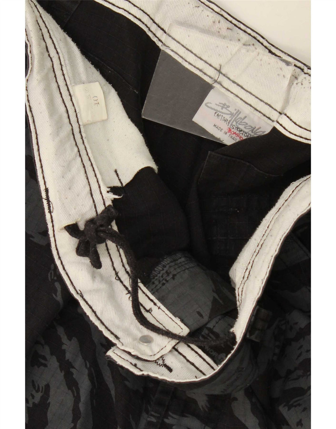 Billabong Herren Graphic Cargo Shorts W40 XL Graue Tarnung