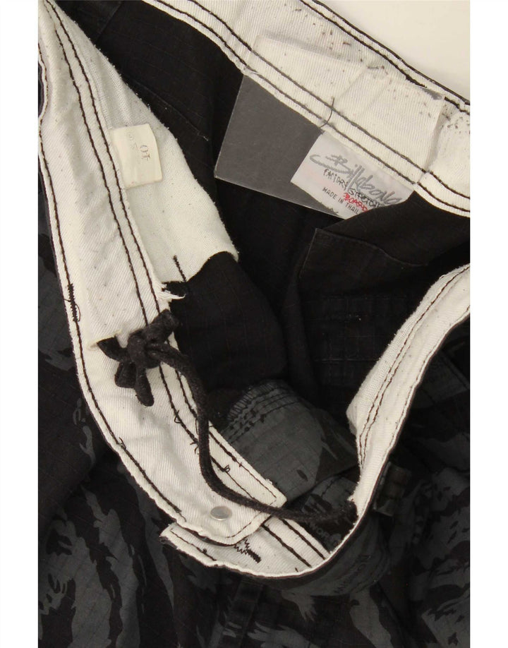 Billabong Herren Graphic Cargo Shorts W40 XL Graue Tarnung