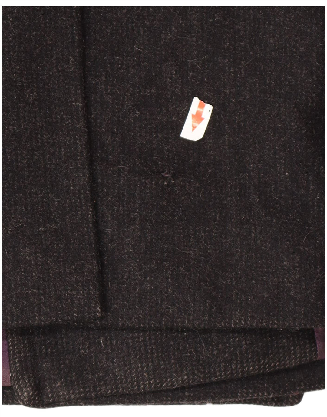 Marks & Spencer Herren Pea Coat UK 38 Mittelschwarze Wolle