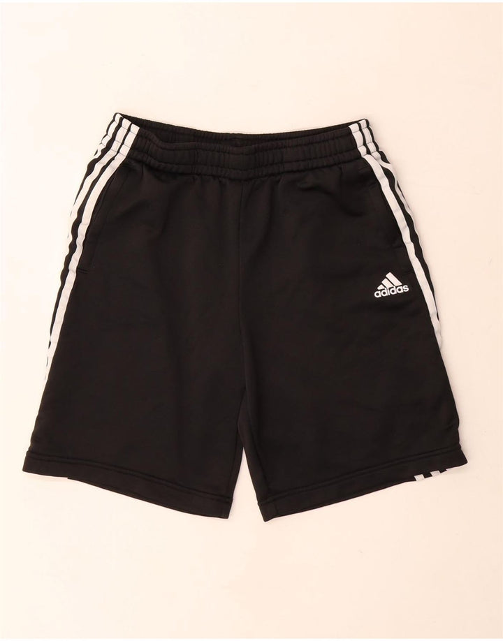 Adidas Jungen Aeroready Sportshorts 15–16 Jahre, schwarzes Polyester