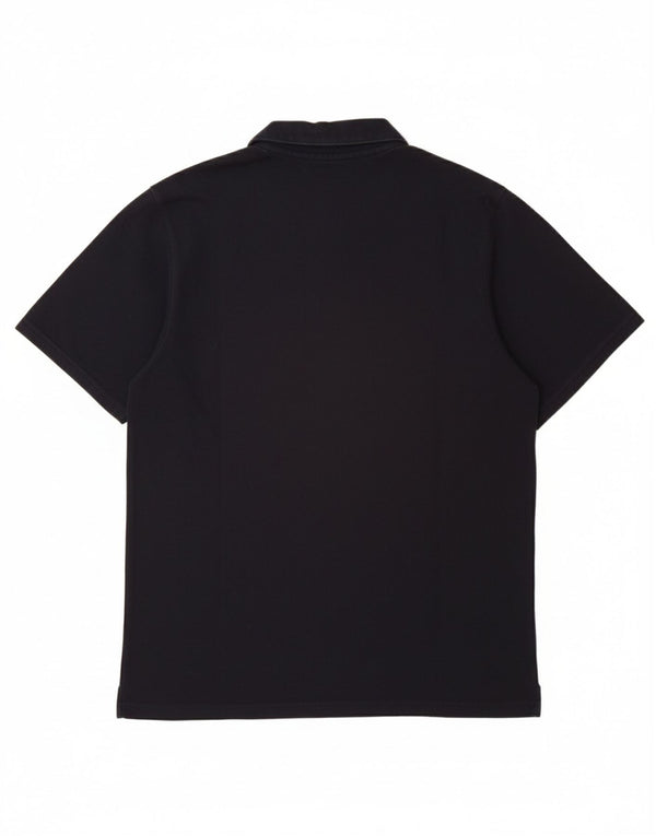 NIKE Jungen-Poloshirt, 12–13 Jahre, groß, marineblau, Colourblock-Baumwolle