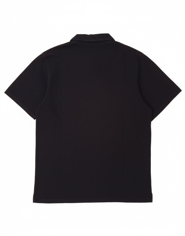 NIKE Jungen-Poloshirt, 12–13 Jahre, groß, marineblau, Colourblock-Baumwolle