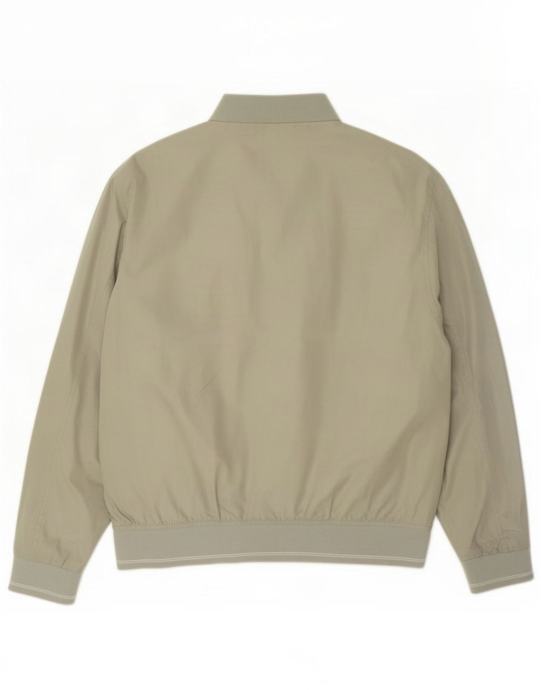 Marks & Spencer Herren-Bomberjacke mit Standard-Passform, UK 40, Größe L, grün, Polyester