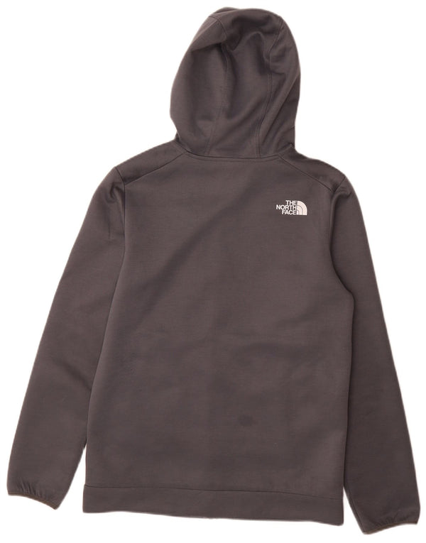 The North Face Jungen-Kapuzenpullover mit Reißverschluss, 15–16 Jahre, 2XL, graues Polyester