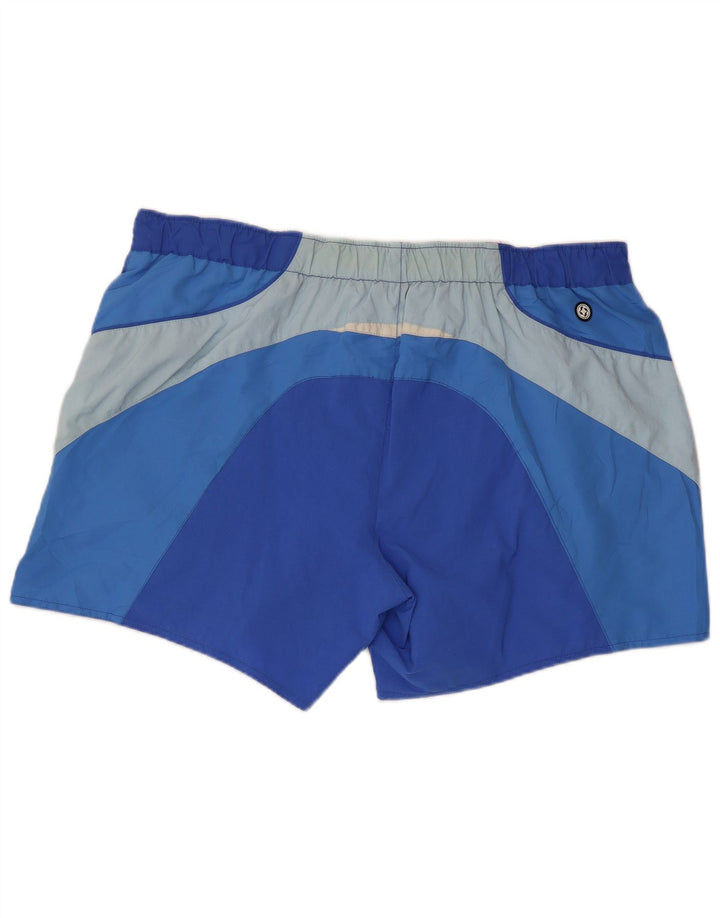 COLMAR Herren Badeshorts mit Grafik IT 58 XL Blaues Colourblock-Polyester