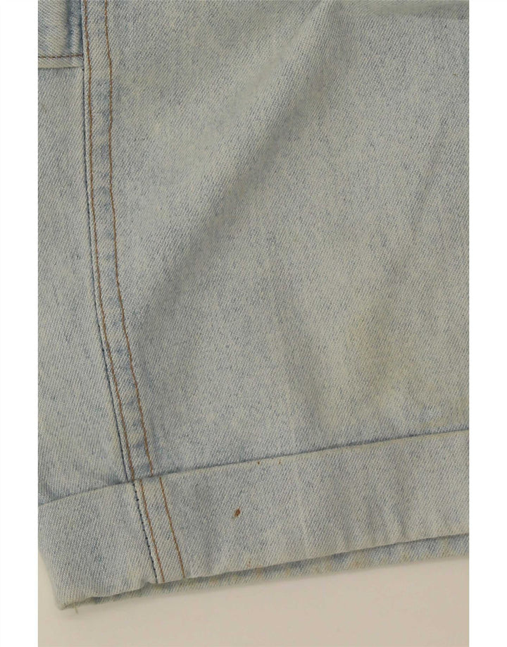 Casucci Damen Latzhose Denim Shorts IT 46 Large W32 Blau