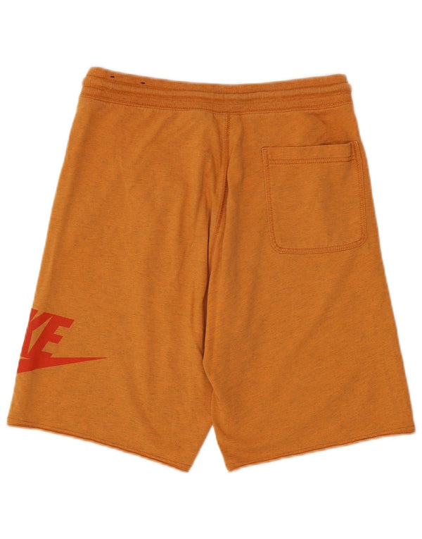 Nike Herren-Sportshorts mit Grafik, mittelbraune Baumwolle