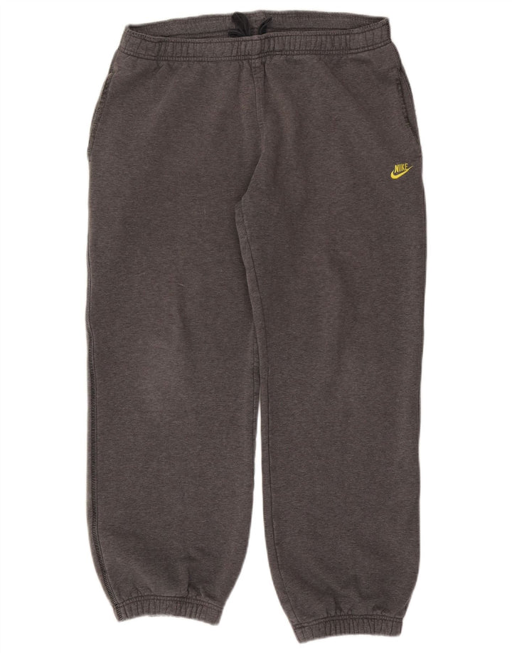 Nike Herren-Trainingshose, Jogginghose, mittelgraue Baumwolle