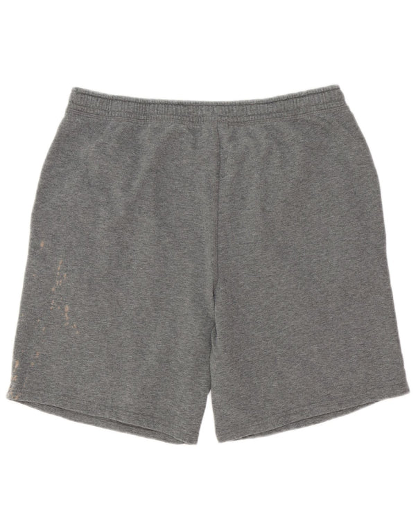 Eddie Bauer Herren-Sportshorts XL, grau gefleckte Baumwolle