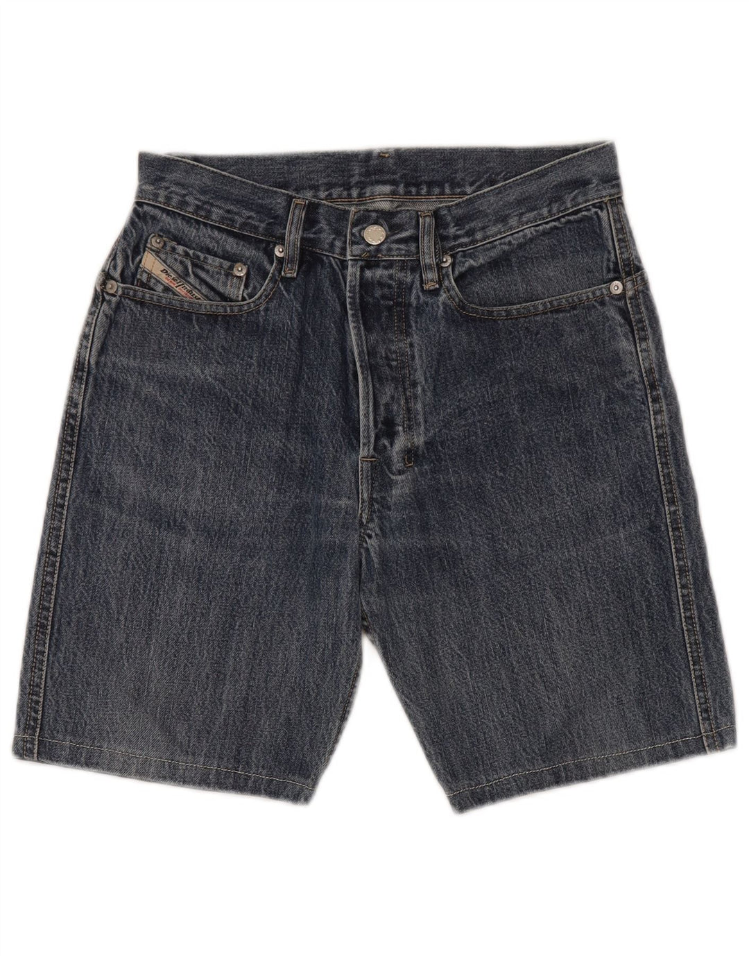 DIESEL Herren Jeansshorts W29 Small Blaue Baumwolle