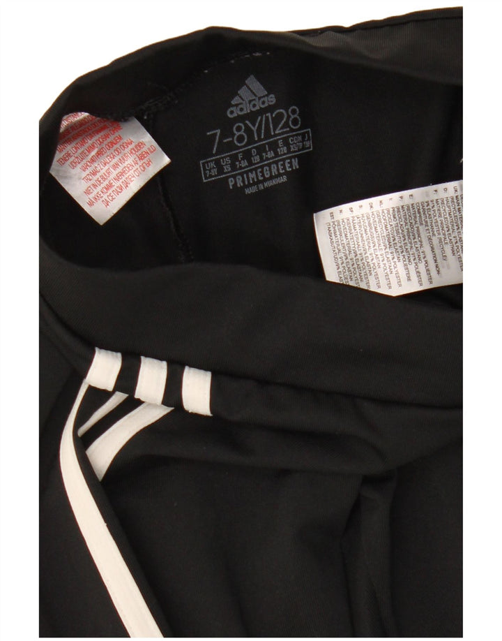 Adidas Mädchen Aeroready Leggings 7–8 Jahre, schwarzes Polyester