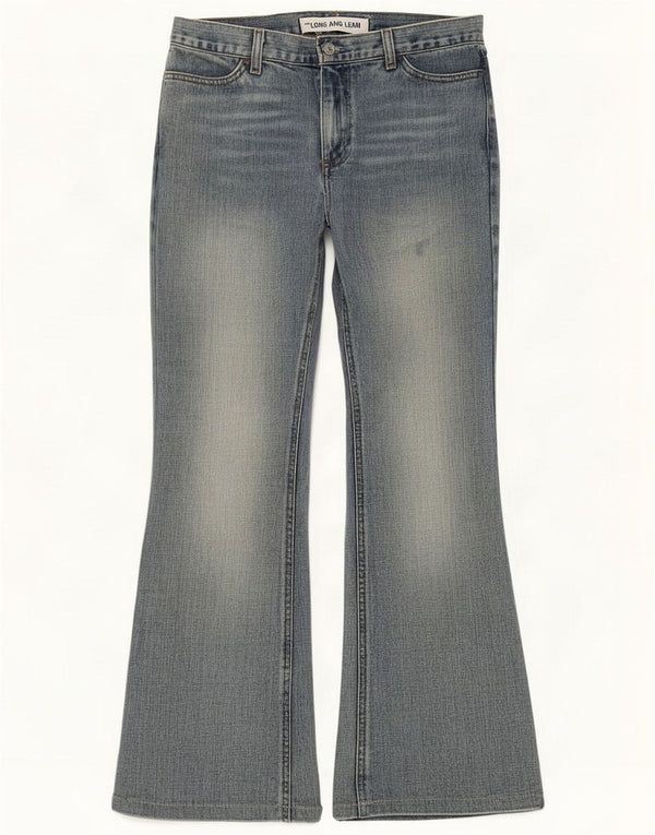 Gap Damen Schlagjeans UK 4 XS W27 L29 Blaue Baumwolle