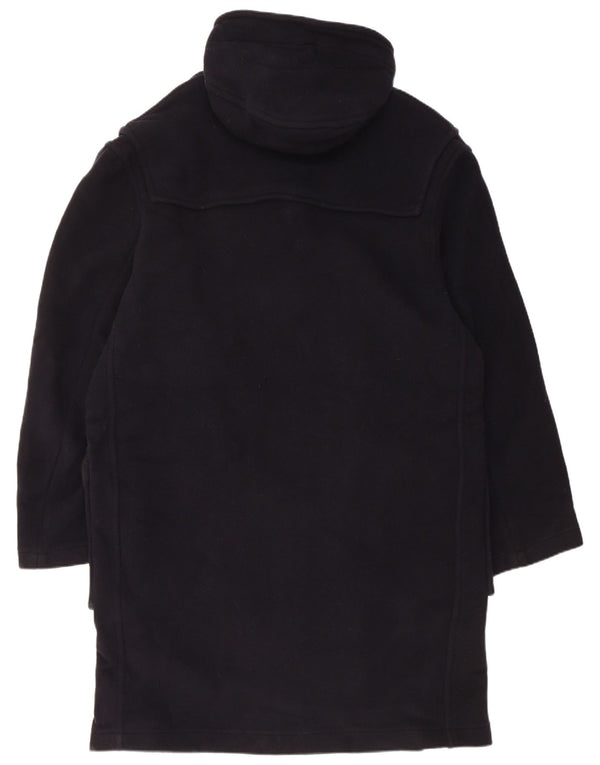 GLOVERALL Herren-Dufflecoat mit Kapuze, UK 46 3XL, marineblaue Wolle