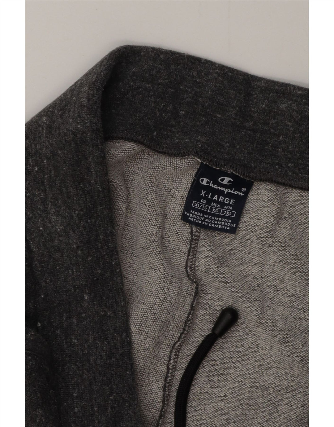 CHAMPION Womens Graphic Trainingshose Jogger UK 18 XL Grau meliert