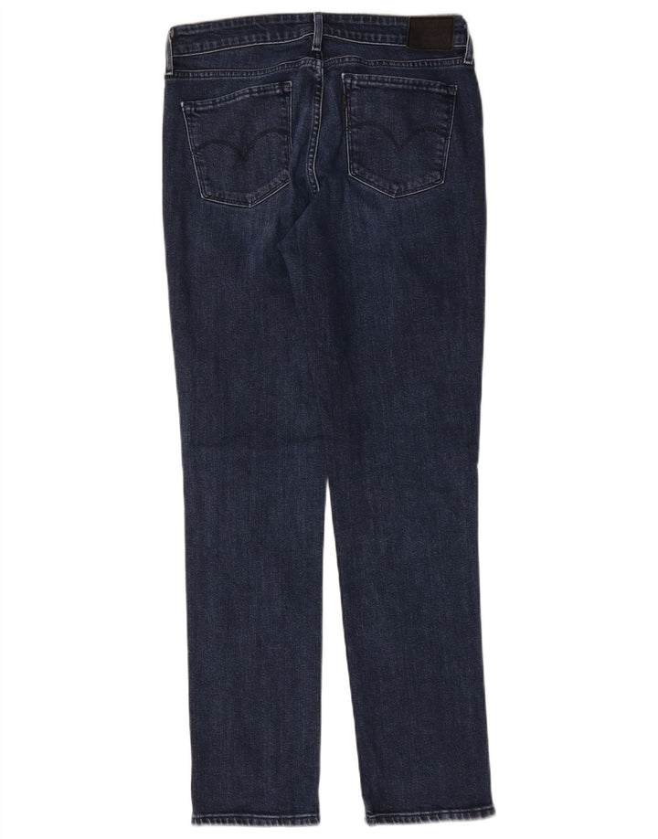 Levi's Damen 712 Slim Jeans W30 L30 Marineblau Baumwolle