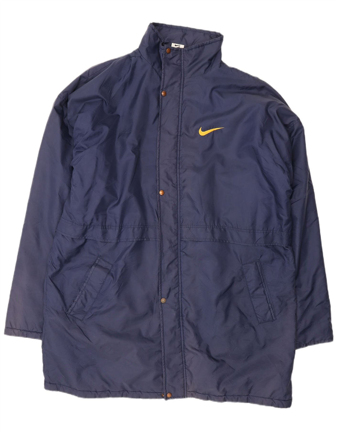 Nike Herren-Windbreaker-Mantel mit Grafik, Gr. 42, XL, Marineblau