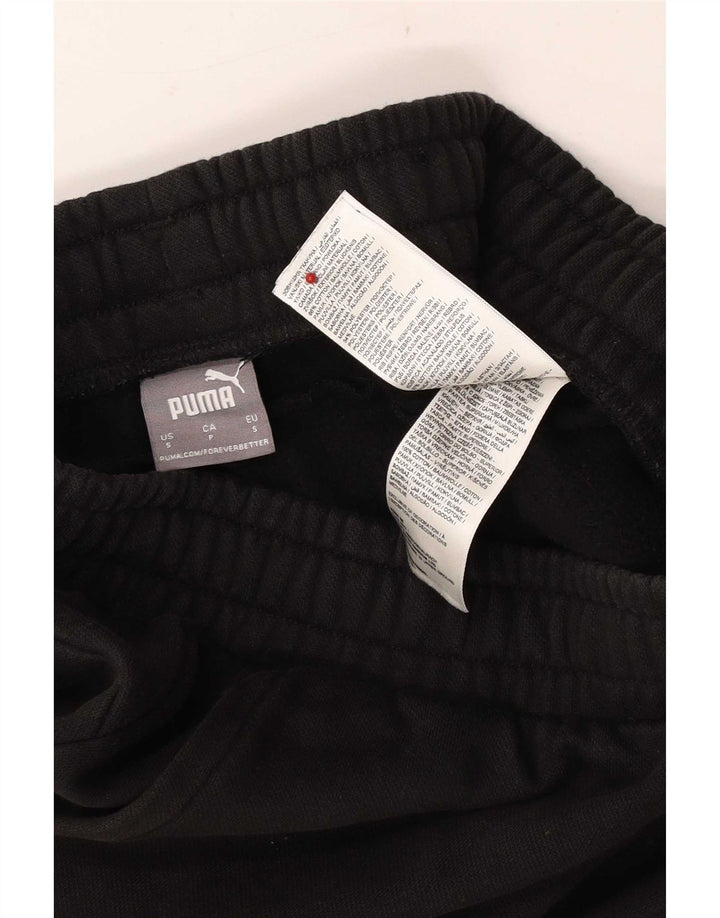 Puma Herren-Trainingshose, Jogginghose, Größe S, Schwarz, Baumwolle