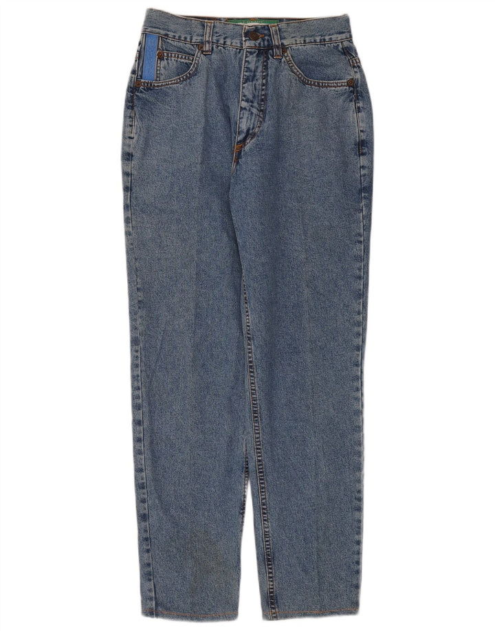 Invicta Damen Tapered Jeans W31 L28 Blaue Baumwolle