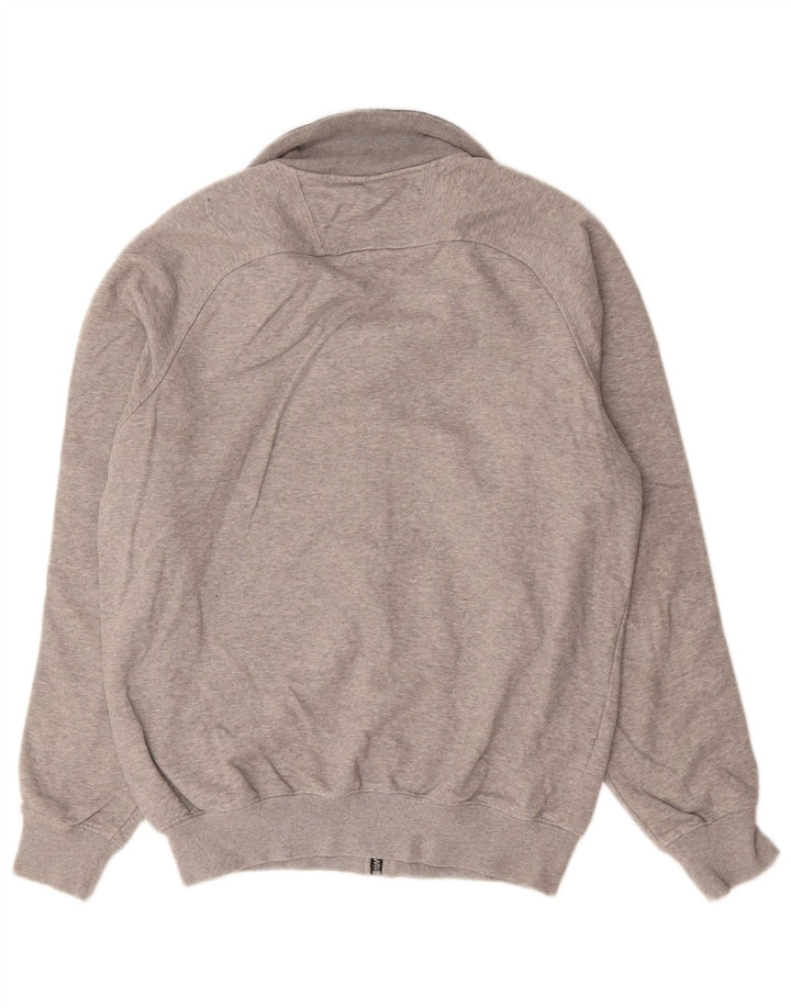 Champion Herren-Trainingsanzug-Oberteil, große, grau gesprenkelte Baumwolle