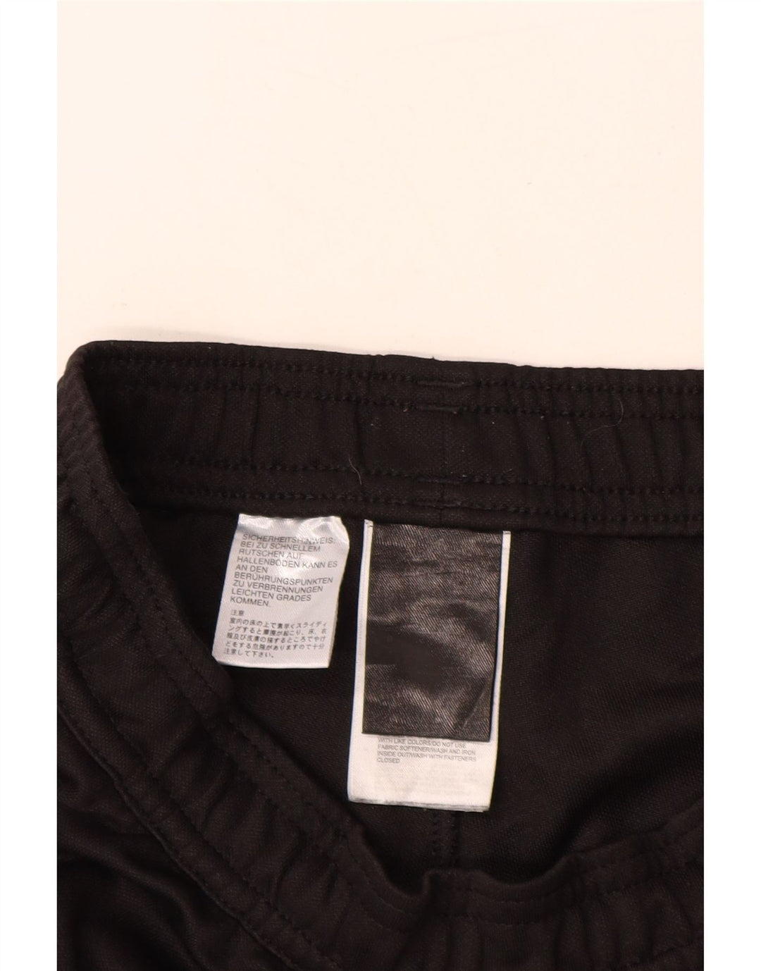 ADIDAS Damen Trainingshose UK 6 XS Schwarz Polyester