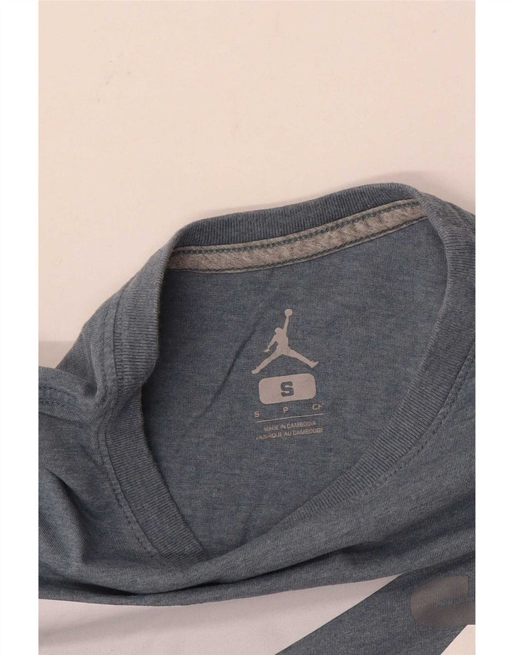Jordan Herren-T-Shirt mit Grafik, Größe S, Grau