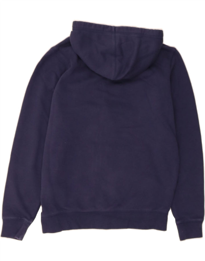 UNDER ARMOUR Mens Cold Gear Zip Hoodie Sweater Small Navy Blue Polyester Vintage Under Armour and Second-Hand Under Armour from Messina Hembry 