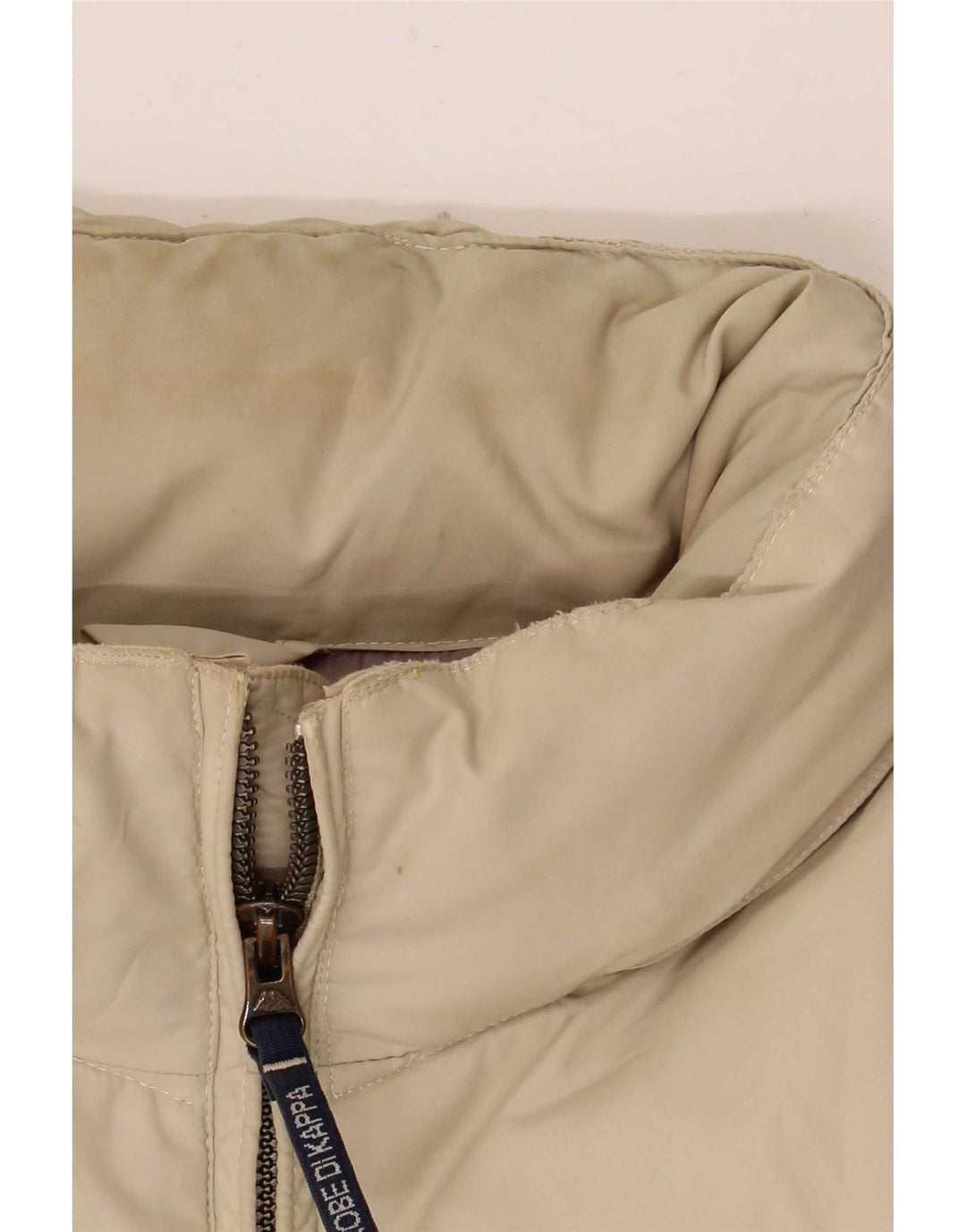 Kappa Herren-Jacke mit Kapuze, gepolstert, UK 40, Größe L, Beige