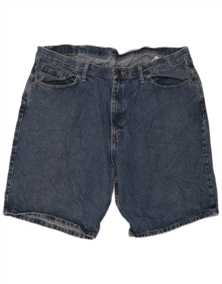 Wrangler Herren Denim Shorts W42 2XL Blau Baumwolle