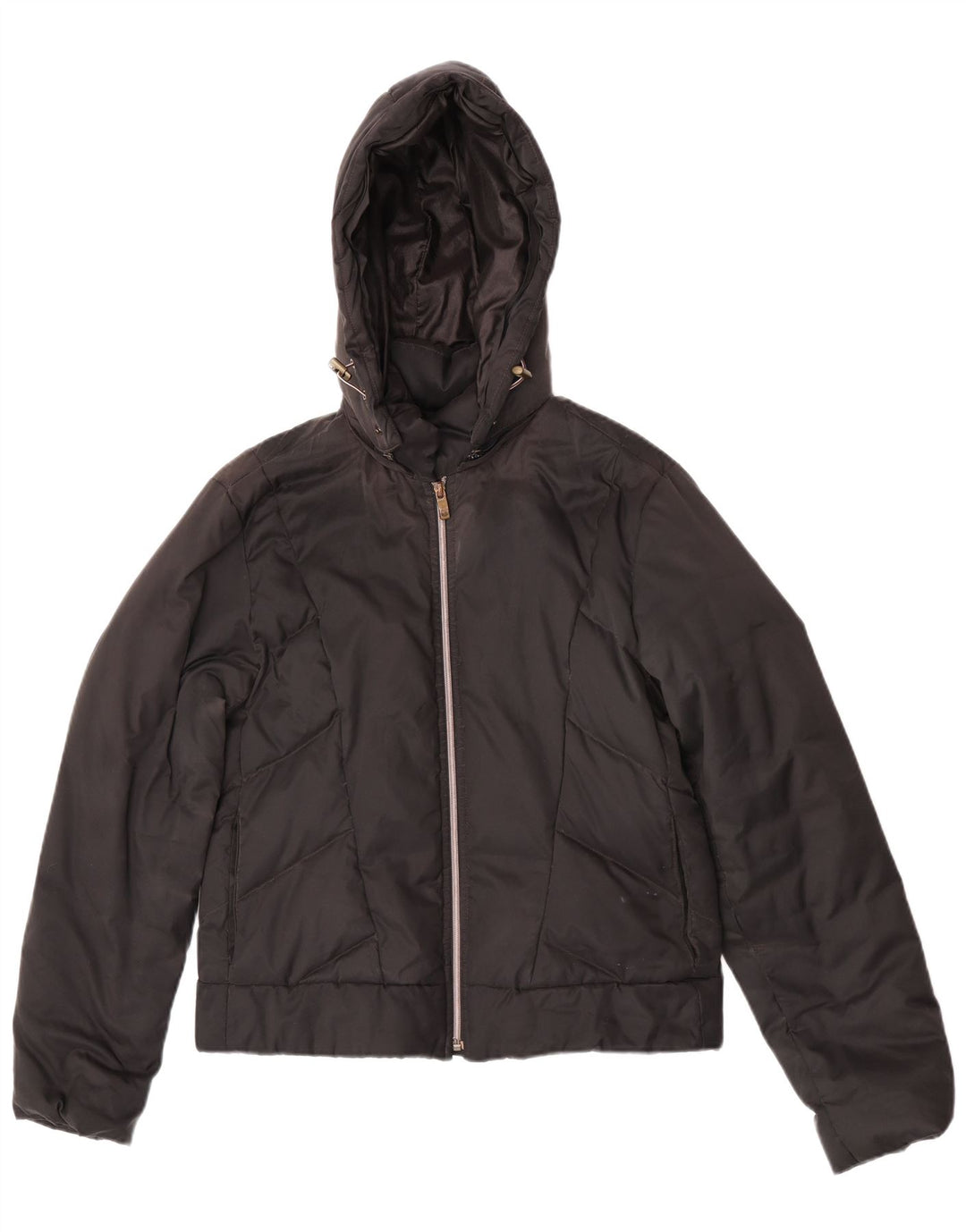 Ciesse Piumini Wattierte Damenjacke mit Kapuze IT 46 Large Schwarz Polyester