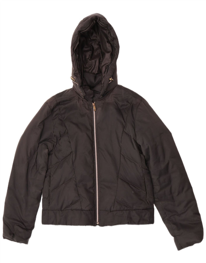 Ciesse Piumini Wattierte Damenjacke mit Kapuze IT 46 Large Schwarz Polyester