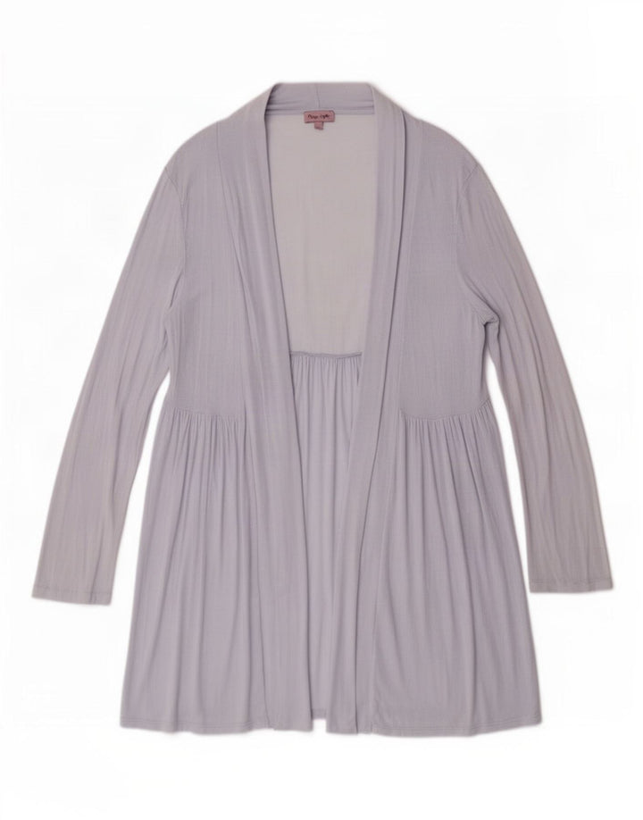 Phase Eight Damen Longline Cardigan Top UK 12 Mittelblaue Viskose