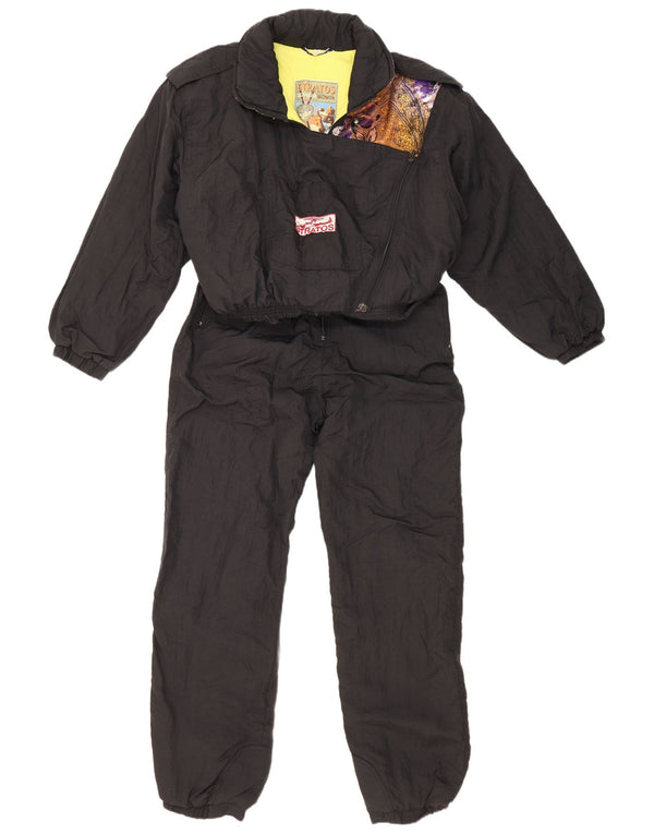 Stratos Damen Skioverall IT 42 Mittelschwarzes Nylon