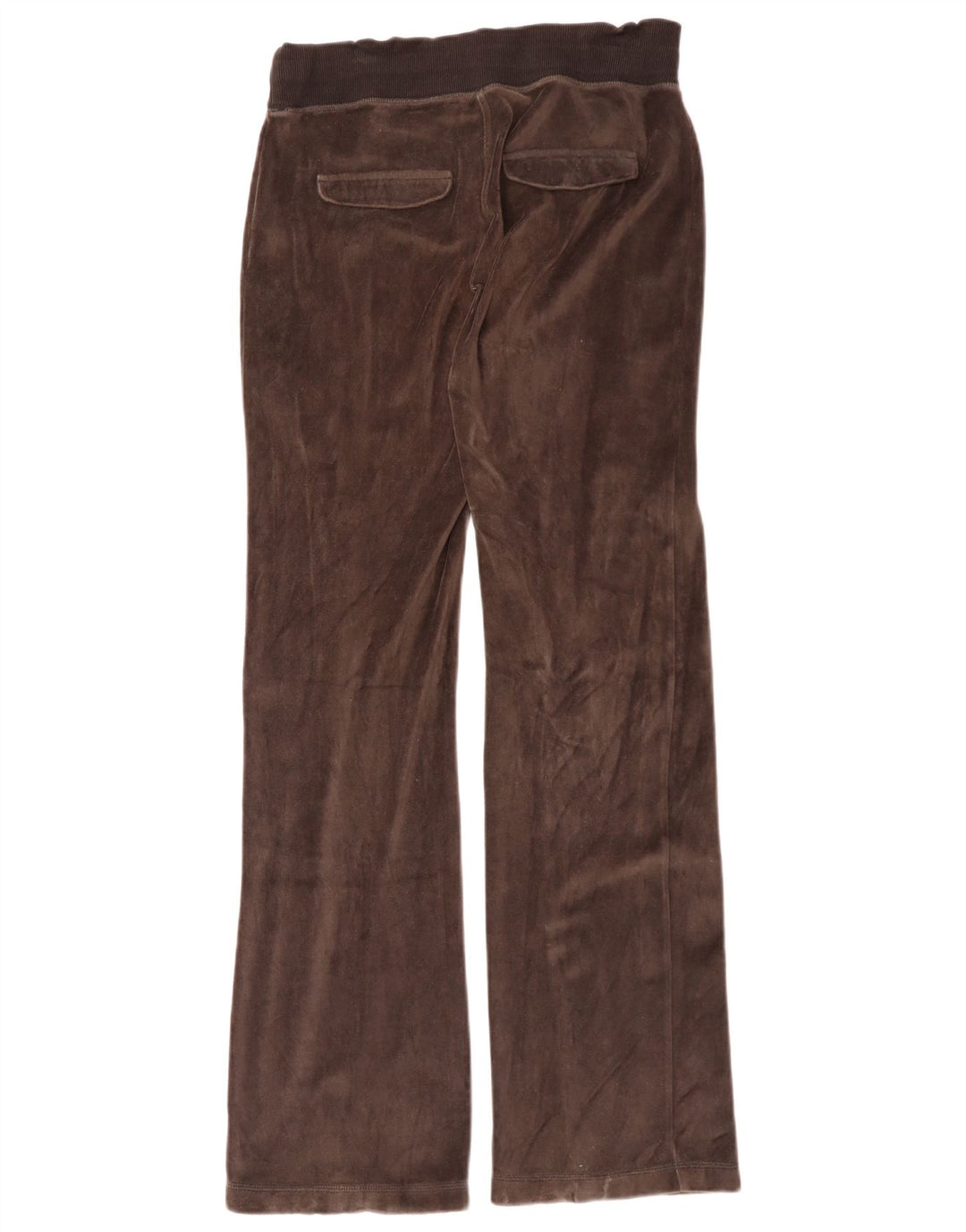 ADIDAS Samt-Trainingshose für Damen, EU 42, mittelbraune Baumwolle