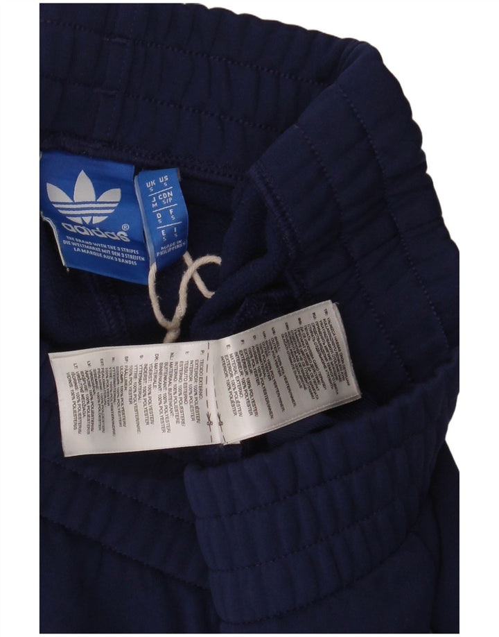 Adidas Herren-Trainingshose mit Grafik, Größe S, Marineblau, Polyester