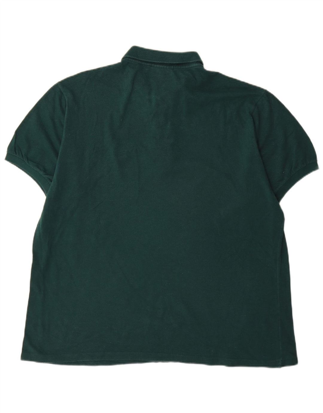 Lacoste Herren Poloshirt Größe 7 2XL Grüne Baumwolle