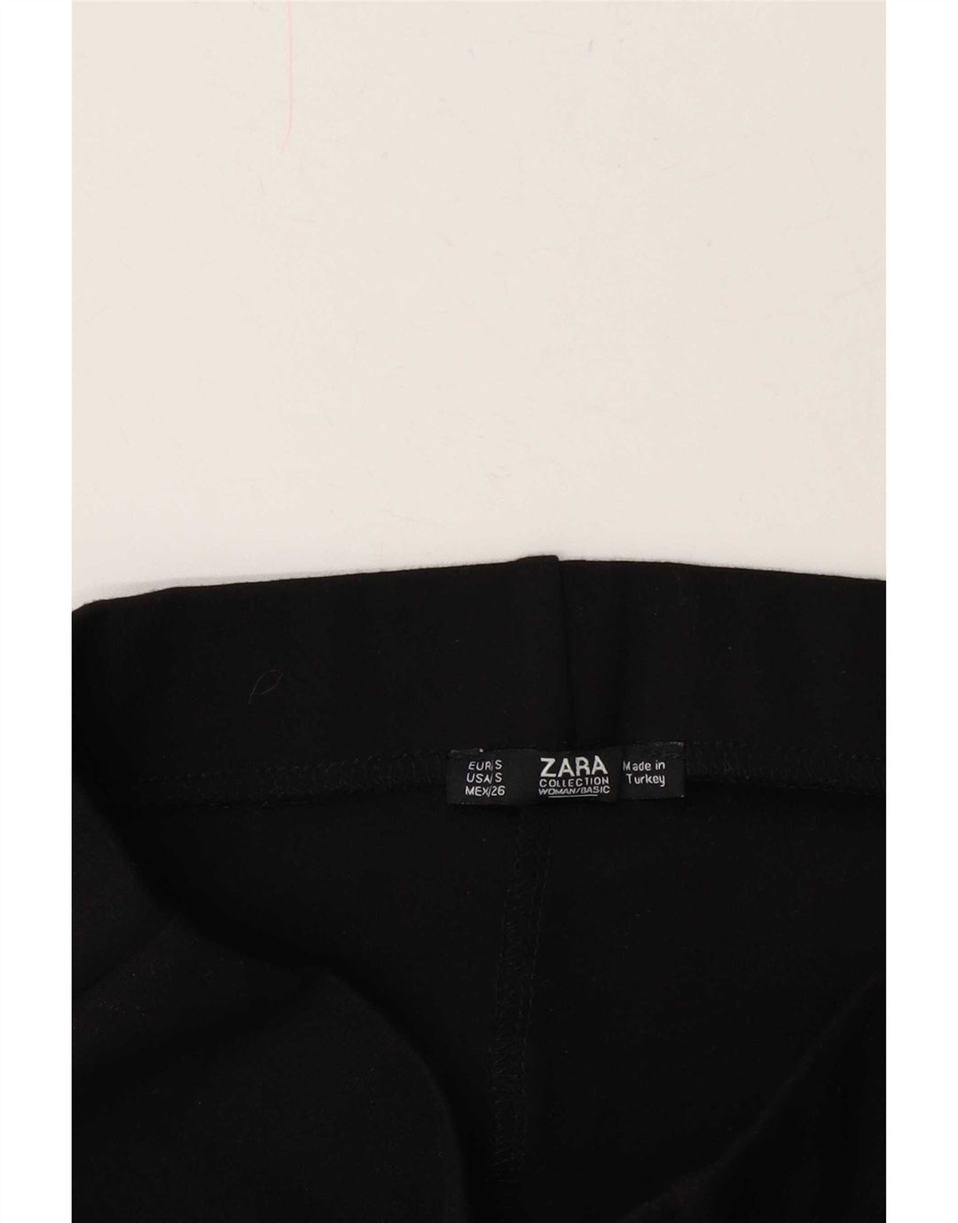 Zara Damen Bleistiftrock Small W26 Schwarz