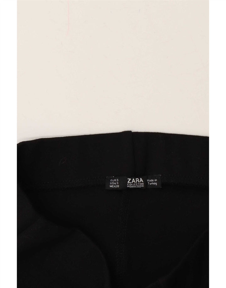 Zara Damen Bleistiftrock Small W26 Schwarz