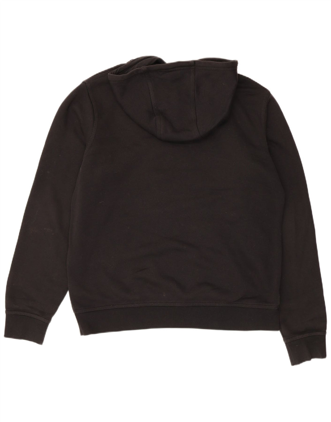 NIKE Herren-Kapuzenpullover, groß, schwarze Baumwolle