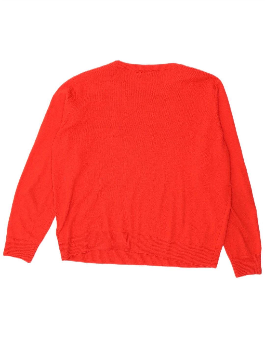 Marks & Spencer Damen-Pullover mit U-Boot-Ausschnitt, Gr. 16, Rot
