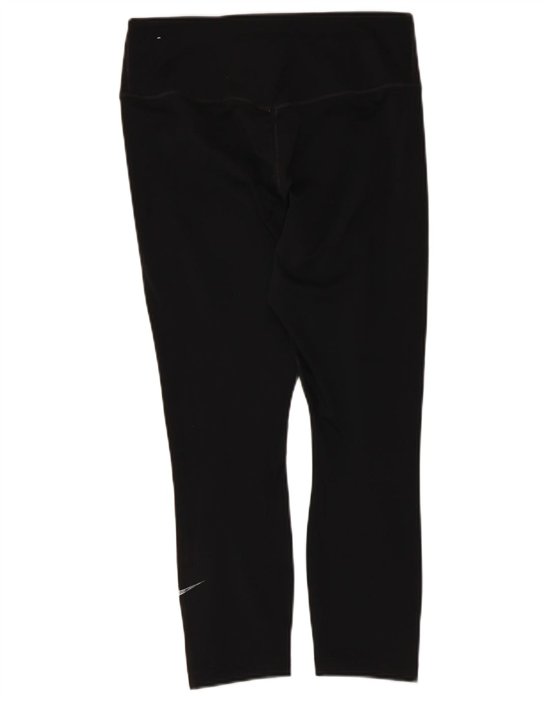 Nike Damen Dri Fit Leggings UK 12 Medium Schwarz